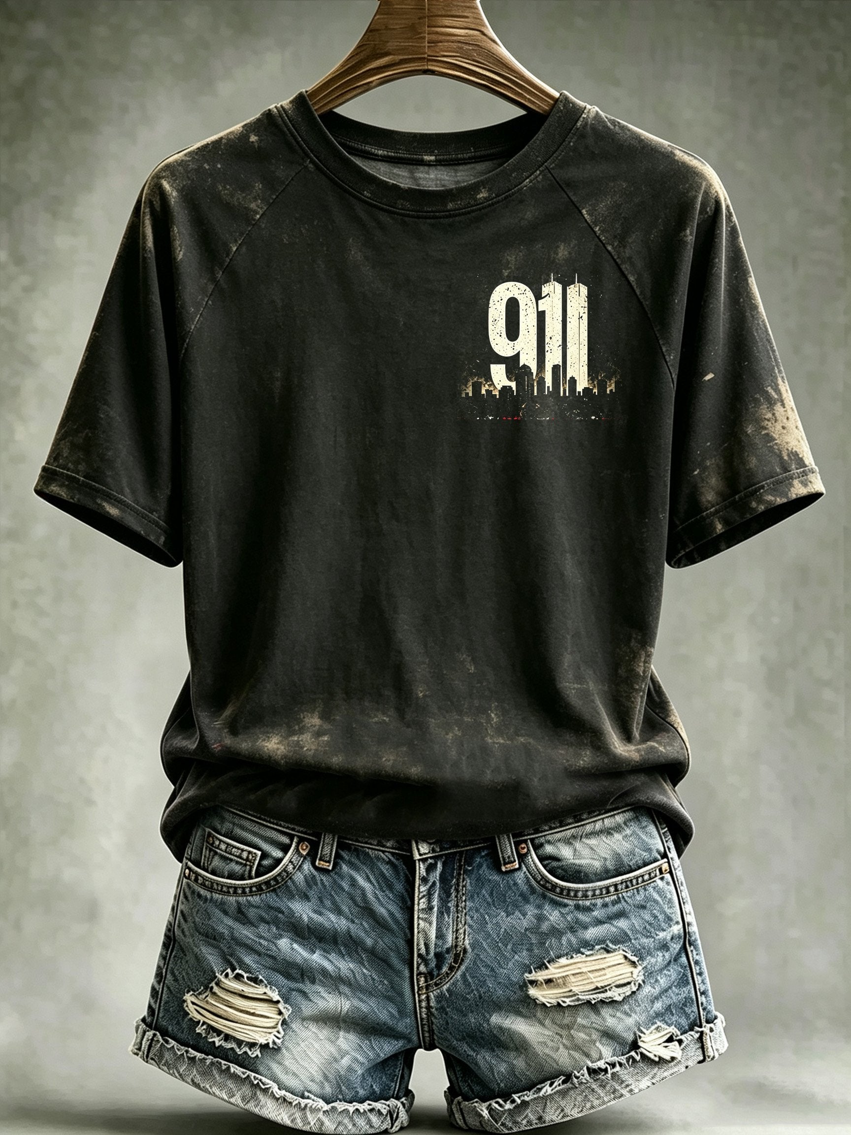 Women's 9/11 Memorial Graphic Top