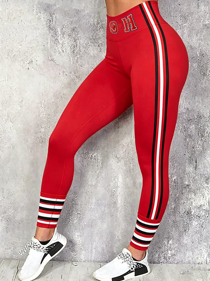 Women's University Football Fans Printed Legends