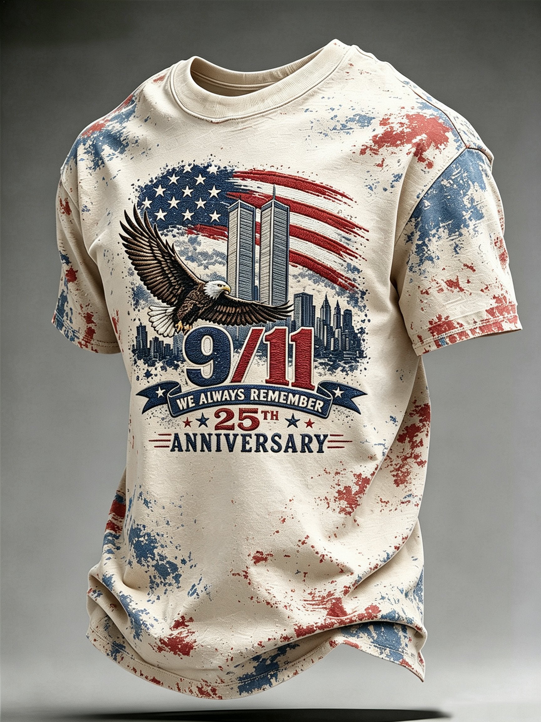Men's 9/11 Memorial Graphic Top