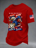 Men'S 250th Anniversary Retro Bald Eagle T-Shirt