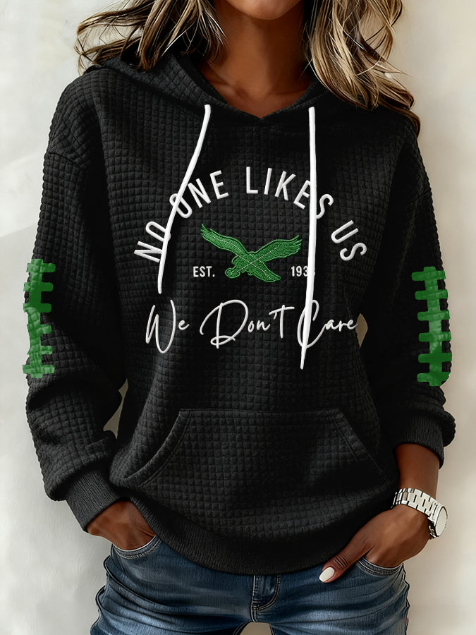 Women's Football Print Sweatshirt