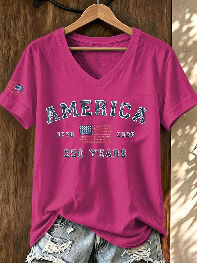 Women's Casual Print Short-Sleeve T-Shirt