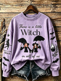 Women's Fall In Love Whenever You Can Print Casual Sweatshirt