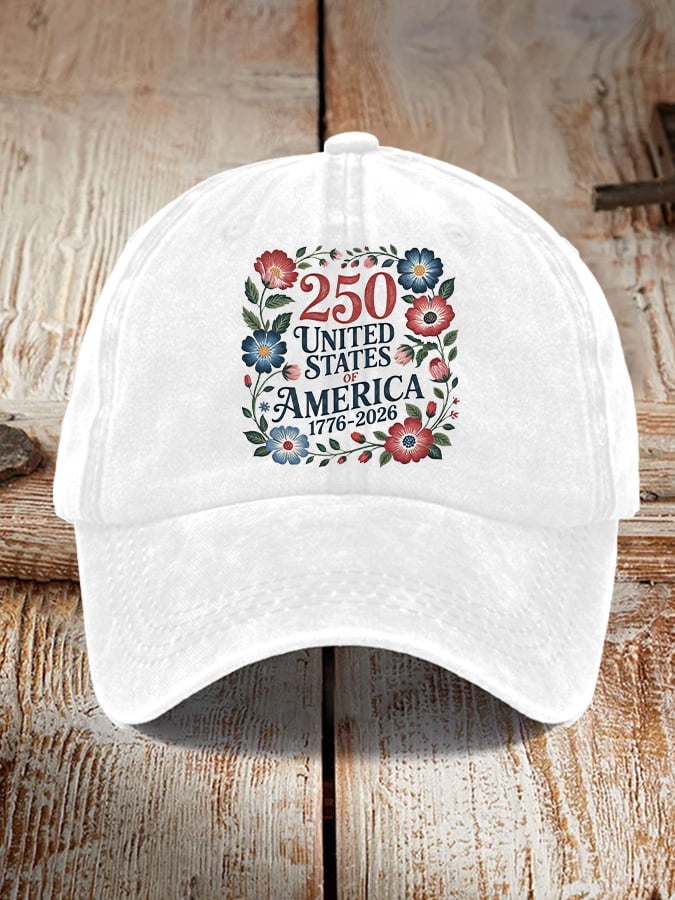 Unisex United States 250 Years Baseball Cap
