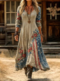Women'S Casual American 250th Anniversary Commemorative Print Dress