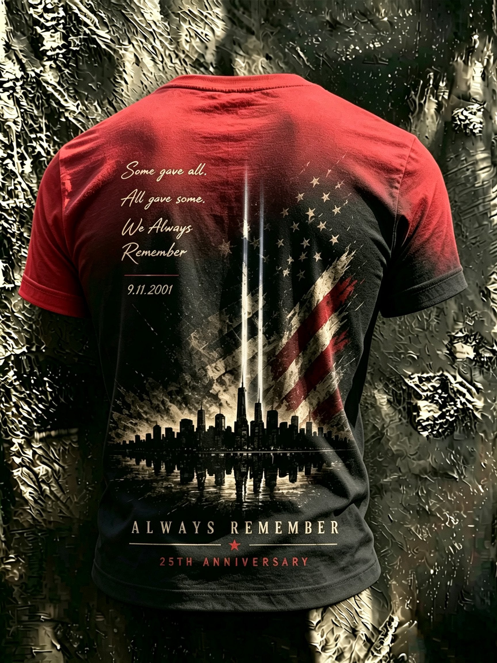 Men's 9/11 Memorial Graphic Top