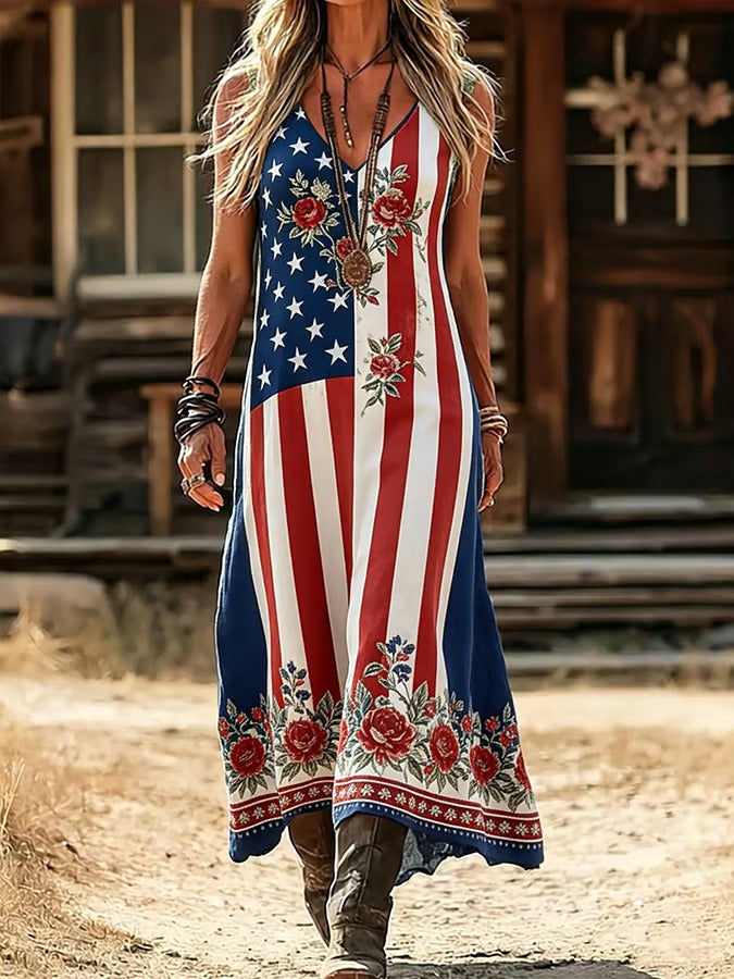 Women's sCasual Printed Dress