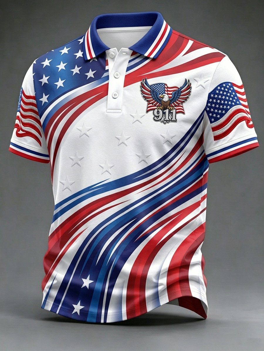 Men's 911 Memorial Short-Sleeve Polo Shirt