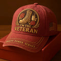 Women's Veterans Print Hat