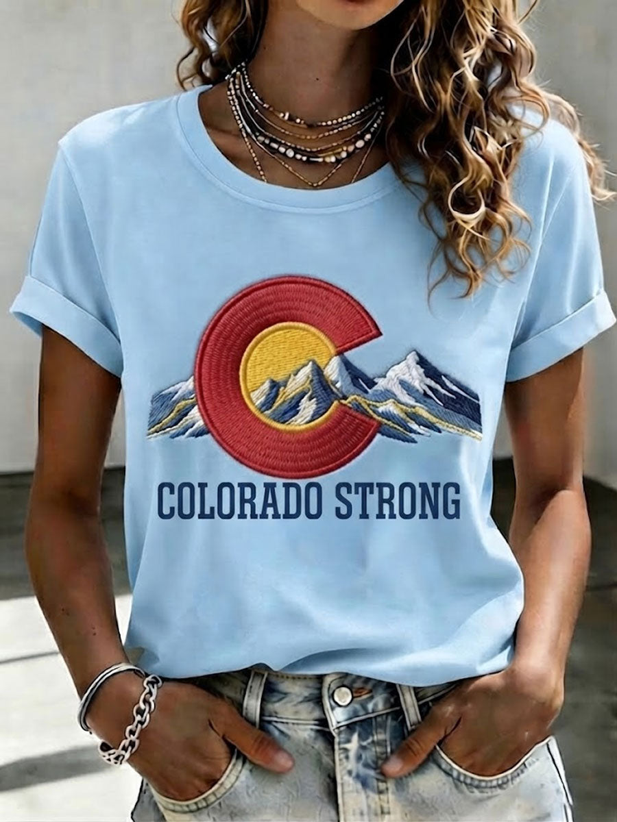 Women's Colorado Strong Casual T-Shirt