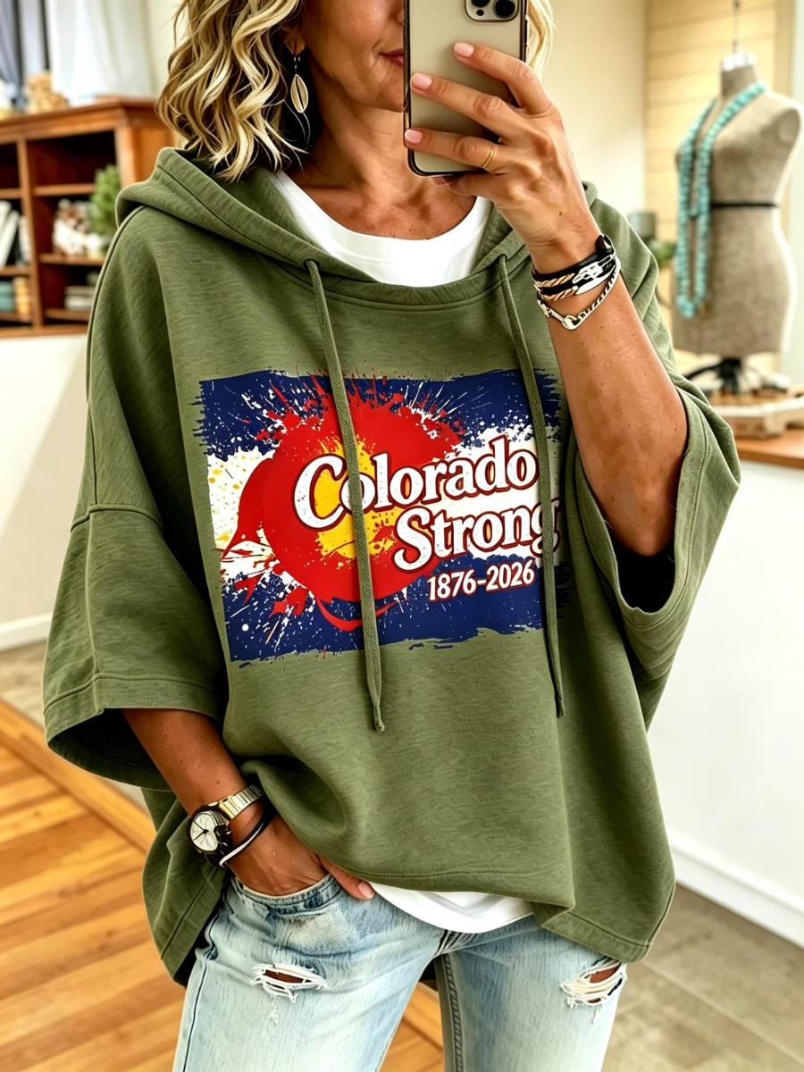 Women's Colorado Strong Casual Hoodie