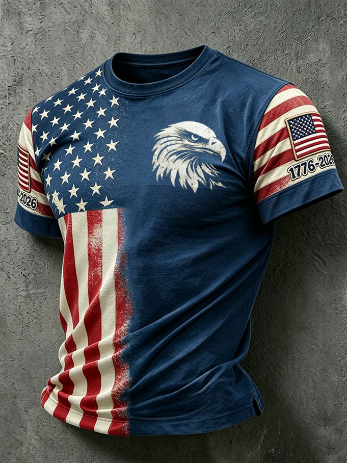 Men'S American Eagle Printed Casual T-Shirt