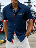 Men's Minimalist Anniversary Printed Shirt