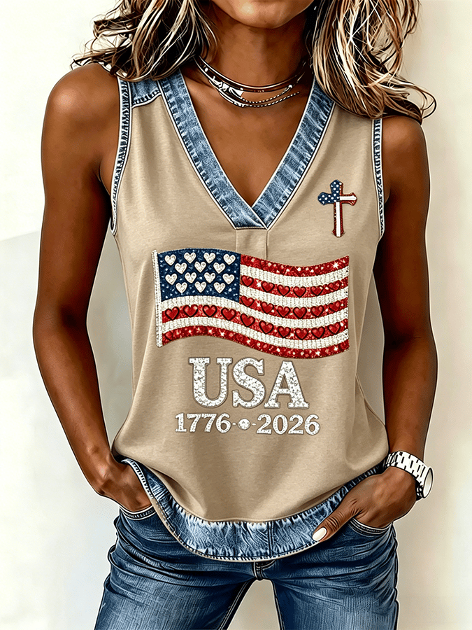 Women's USA 250th Anniversary Tank Top