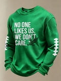 Men's Football print waffle T-shirt