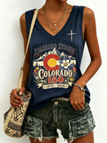 Women's Colorado's 150th Anniversary tank top