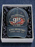 Unisex We Will Never Forget 9 11 Print Baseball Cap