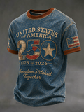 Men's 250Th Anniversary Printed T-Shirt