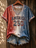 Women's Casual Printed T-shirt