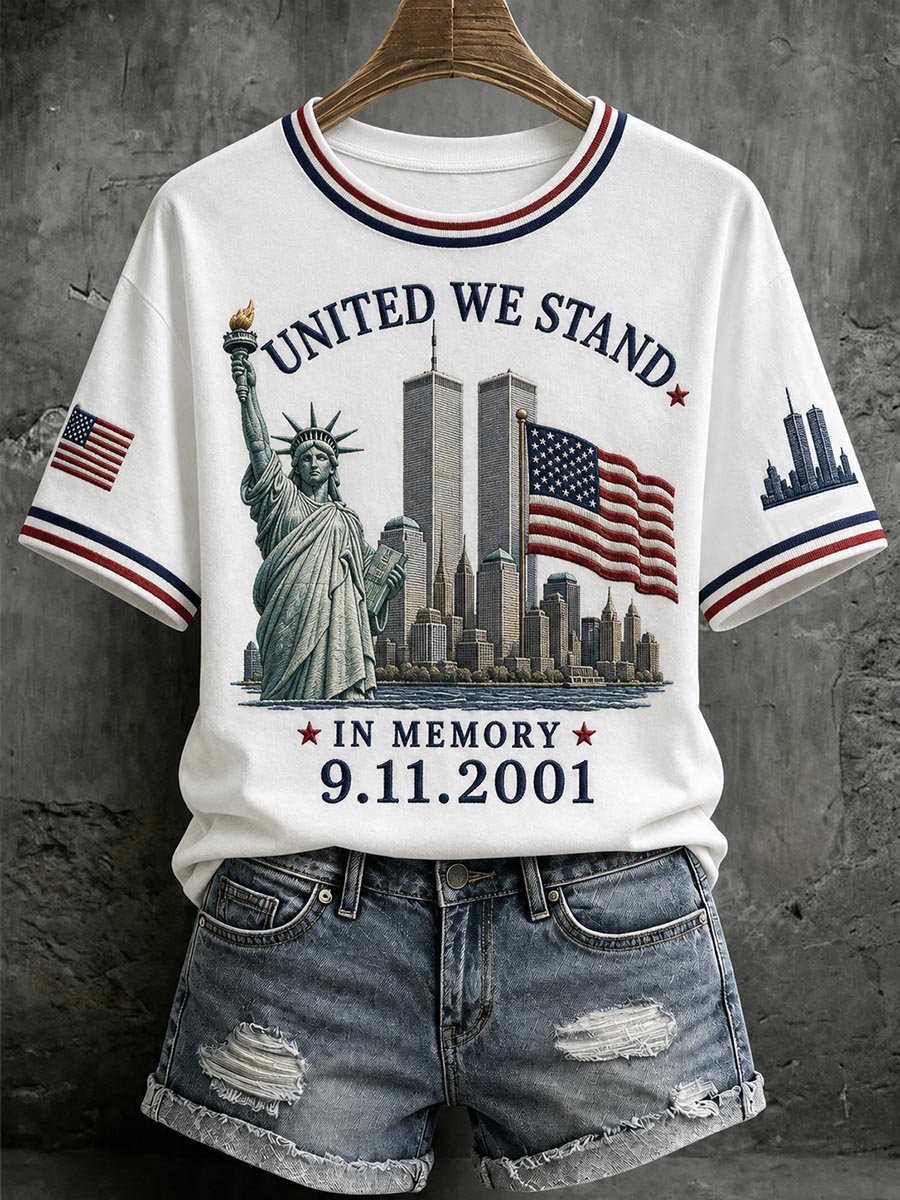 Women's US 9/11 Patriot Day T-Shirt