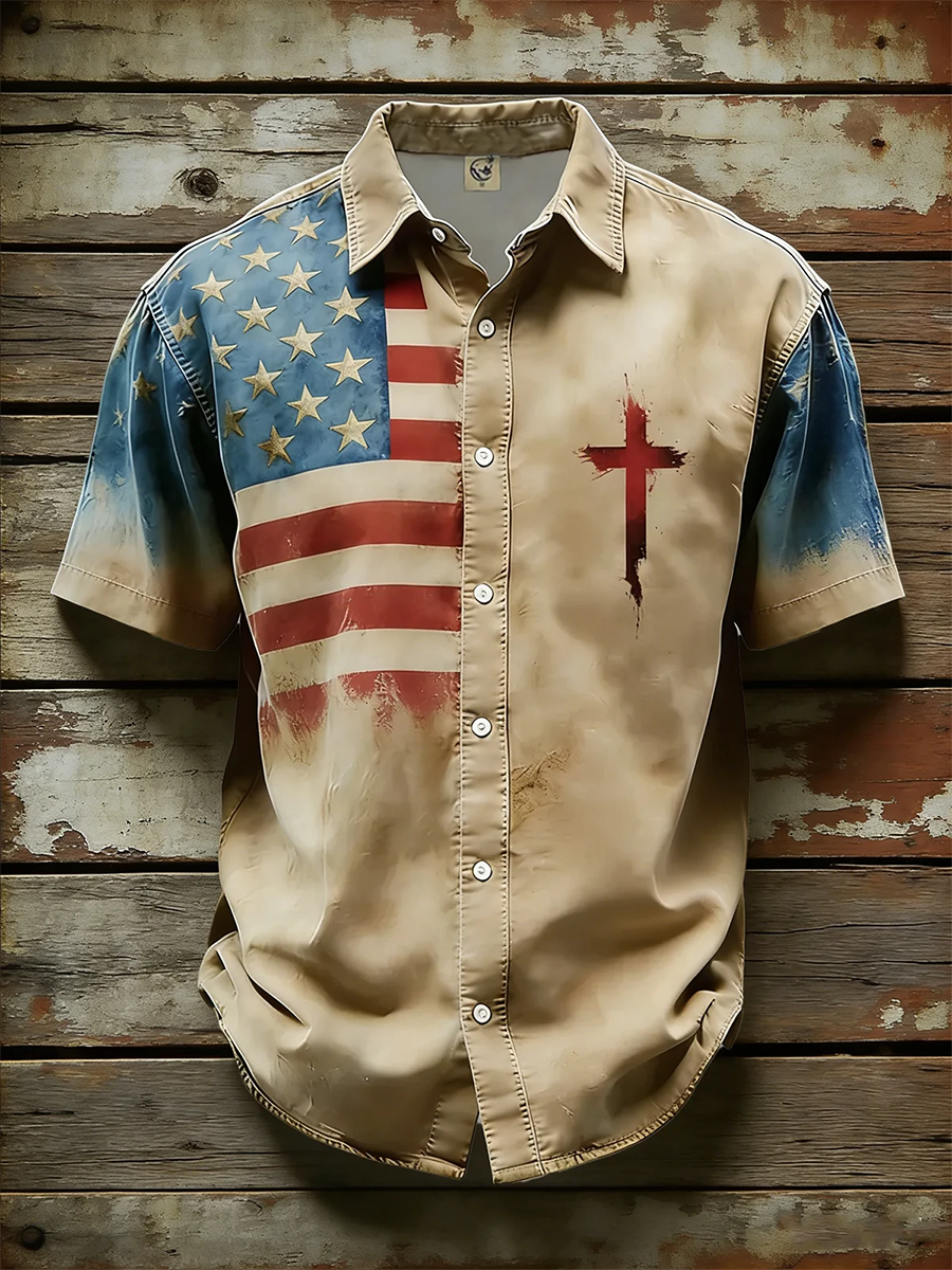 Men'S Independence Day 250Th Anniversary Holiday Hawaiian Shirt