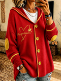 Women'S Rugby Match Long Sleeved Cardigan