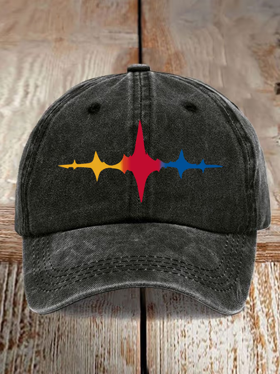 Unisex Casual Football Print Hat