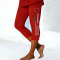 Women's Red Friday Art Print Leggings