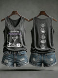 Women's Midnight Margaritas Printed Tank Top