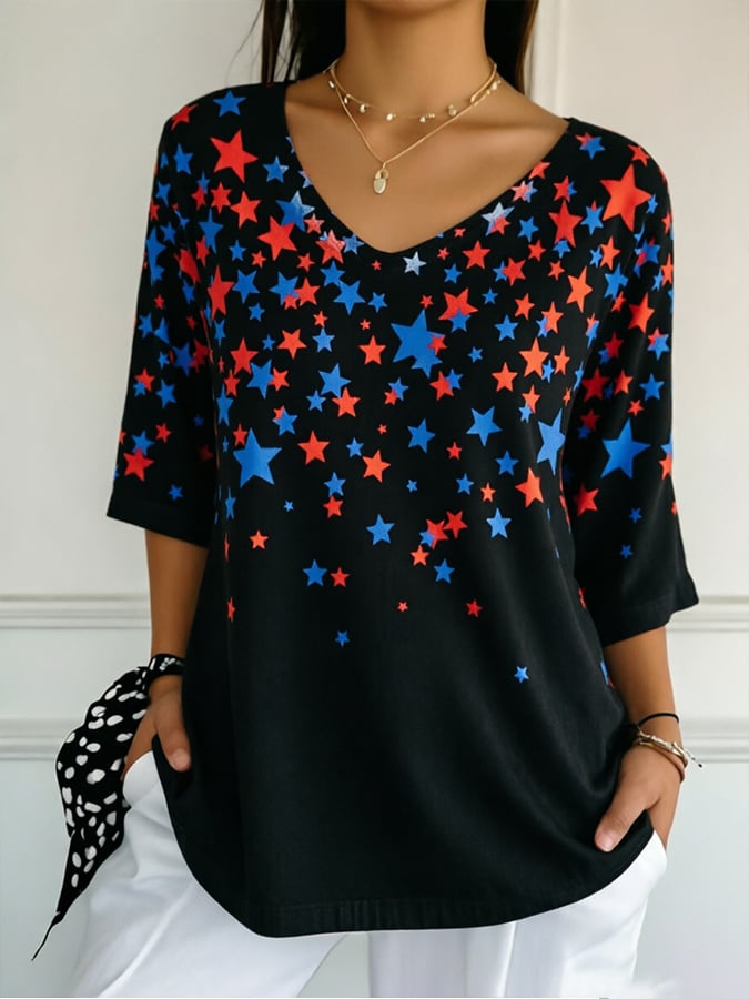 Women's 250th Anniversary Freedom Art  Print   Shirt