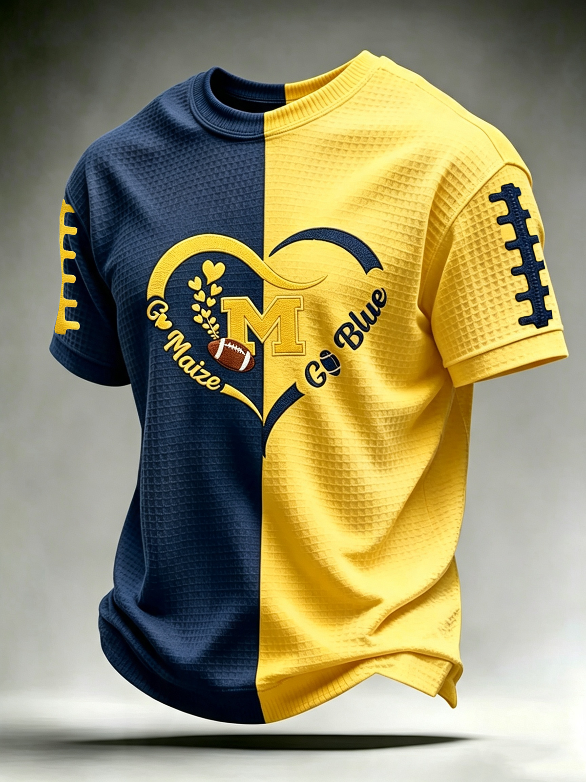 Men's Football Fan Waffle T-Shirt