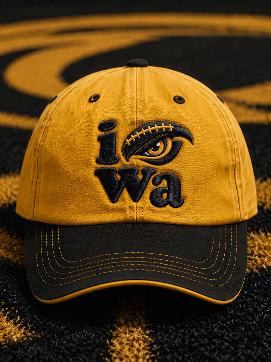 Unisex Football Print Casual Hat