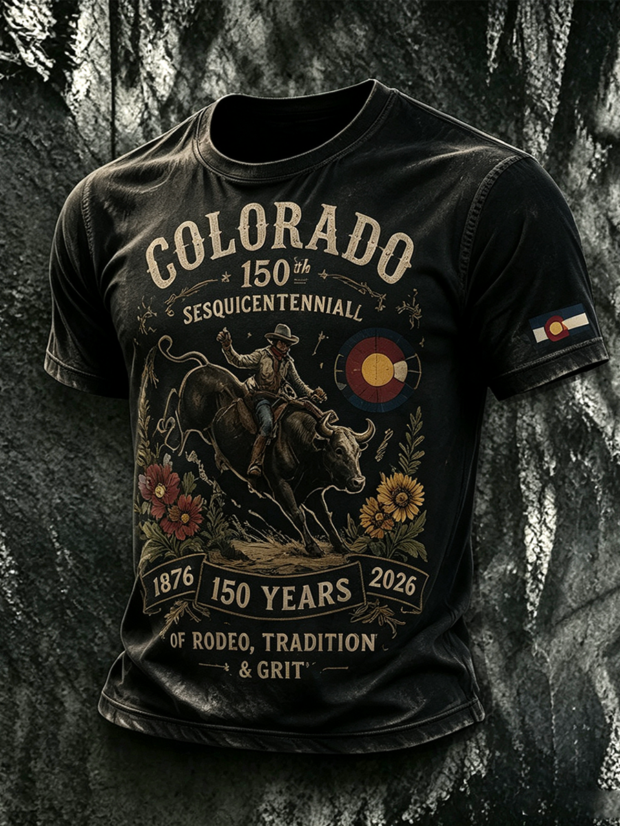 Men'S Colorado Printed T-Shirt