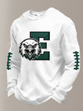 Men'S Football  Printed Waffle T-Shirt