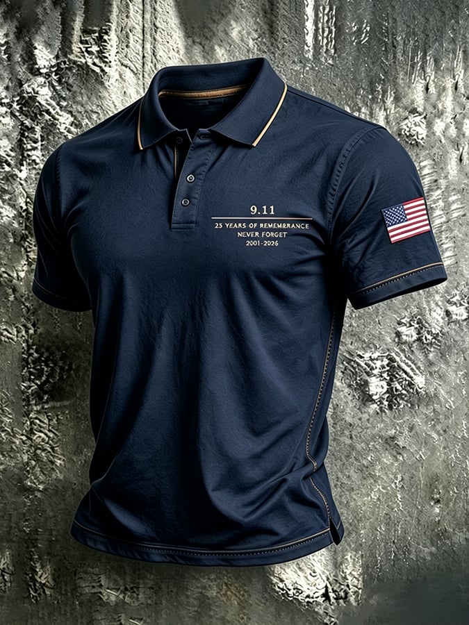 9.11 Never Forget Printed T-Shirts