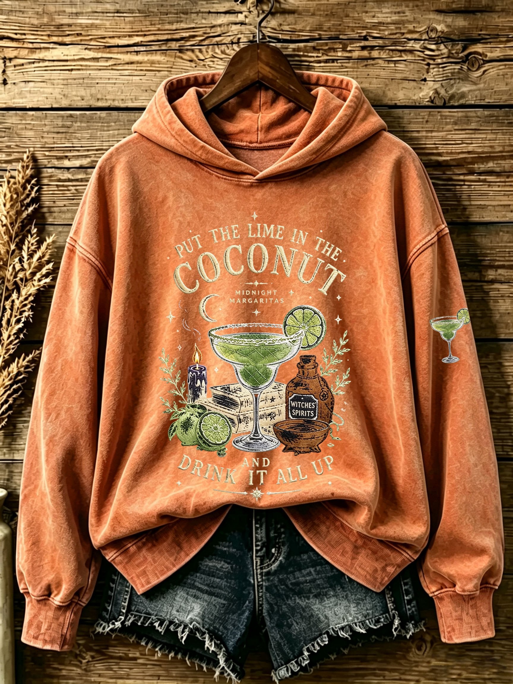 Women's Midnight Margaritas Print Sweatshirt